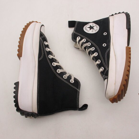 Converse Unisex Run Star Hike Hi  Women's Size  7 Black Sneakers 166800C - Picture 8 of 9